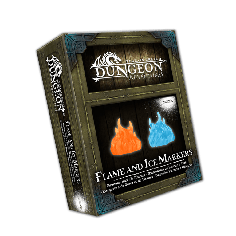 Dungeon Adventures - Flame and Ice Markers - Mini Megastore
