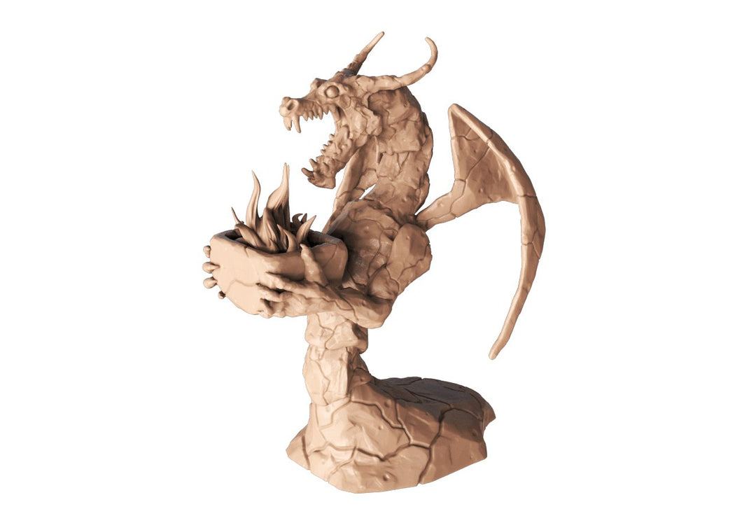 Dungeon Scatter Terrain - Dragon Statue - Mini Megastore