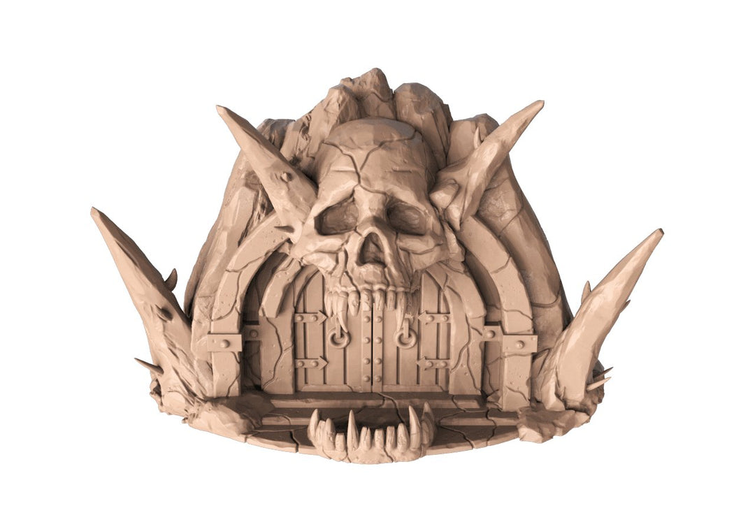 Dungeon Scatter Terrain - Skull Dungeon Entrance - Mini Megastore