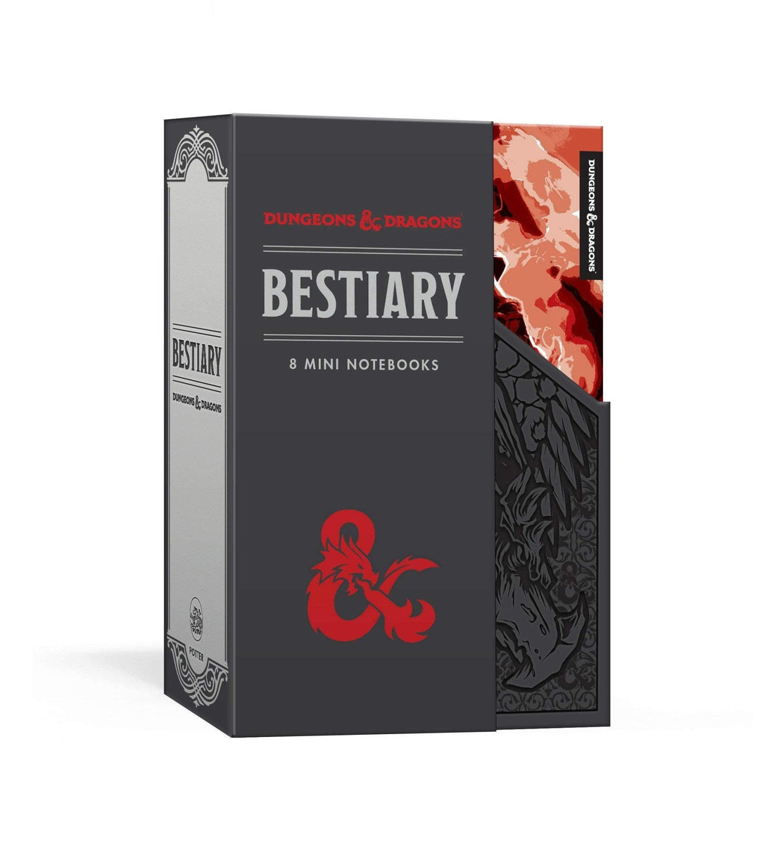 Dungeons and Dragons Bestiary Notebook Set - Mini Megastore