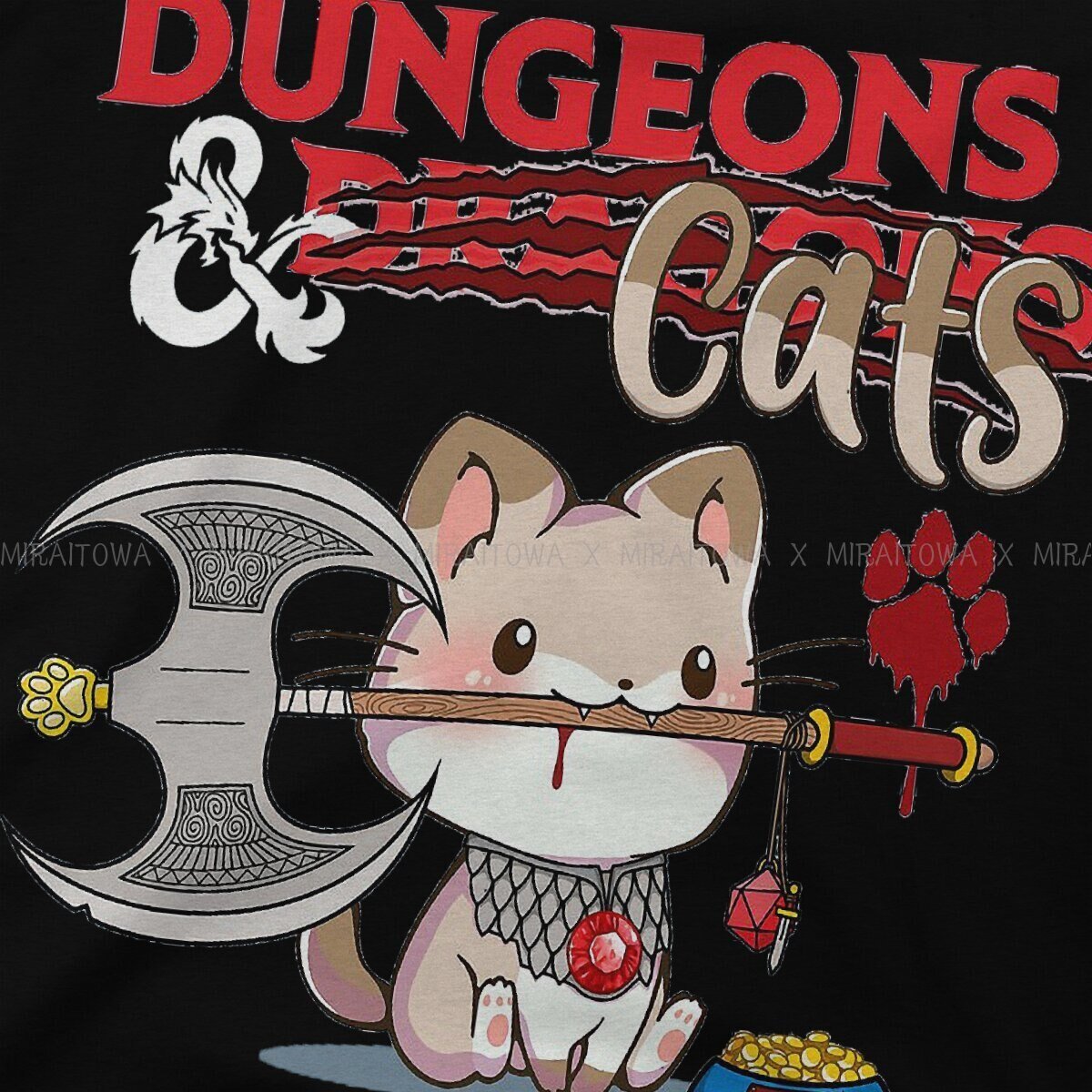 Dungeons & Cats Unisex Shirt - Mini Megastore