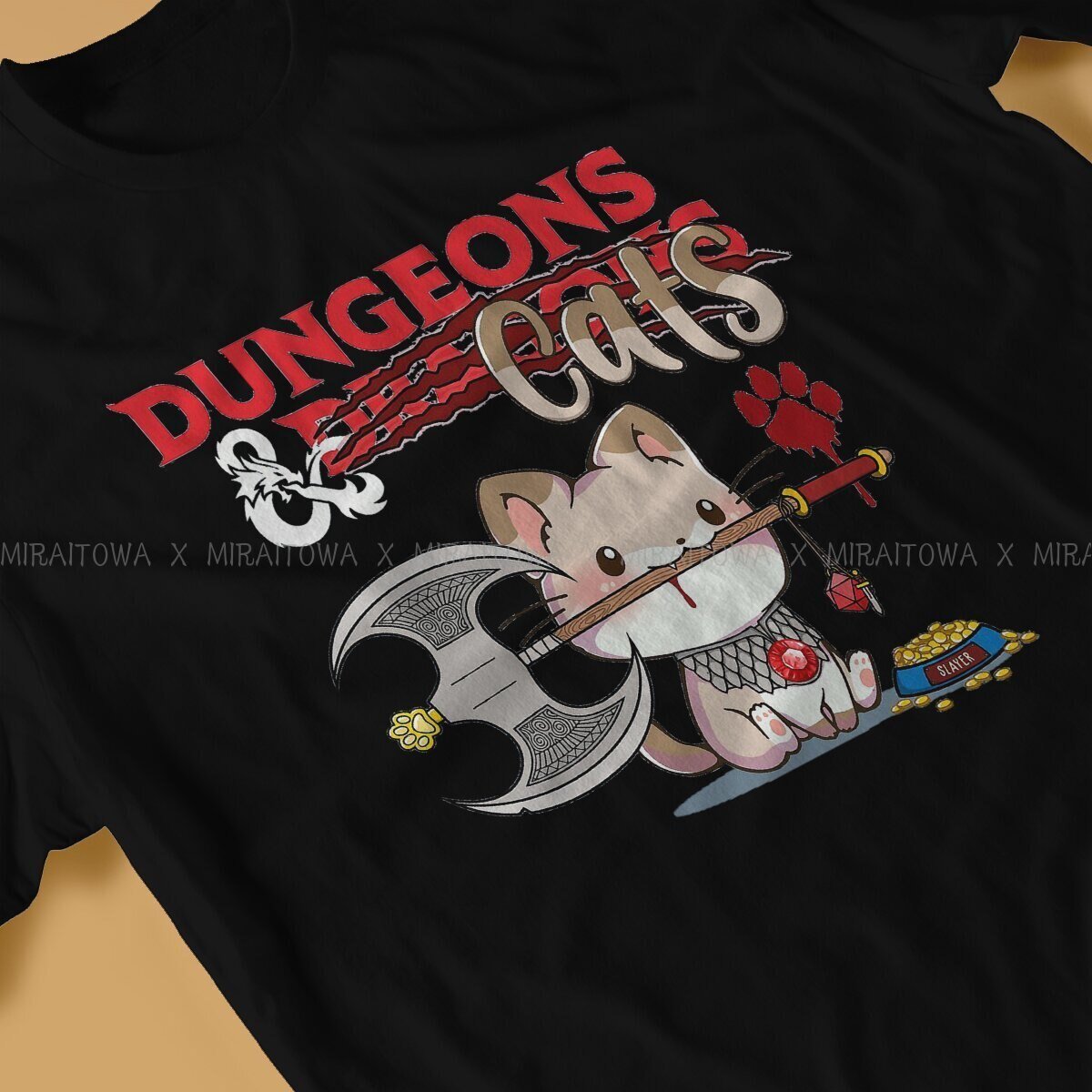 Dungeons & Cats Unisex Shirt - Mini Megastore