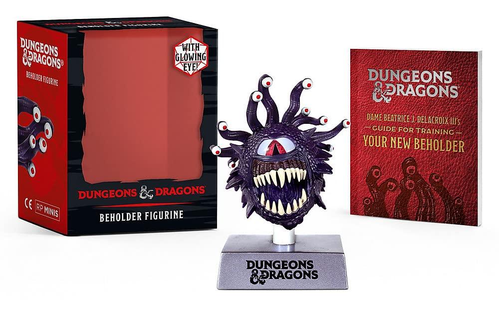 Dungeons & Dragons: Beholder Figurine : With glowing eye and book - Mini Megastore