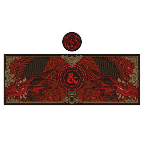 Dungeons & Dragons - Deskpad and Coaster Set - Mini Megastore