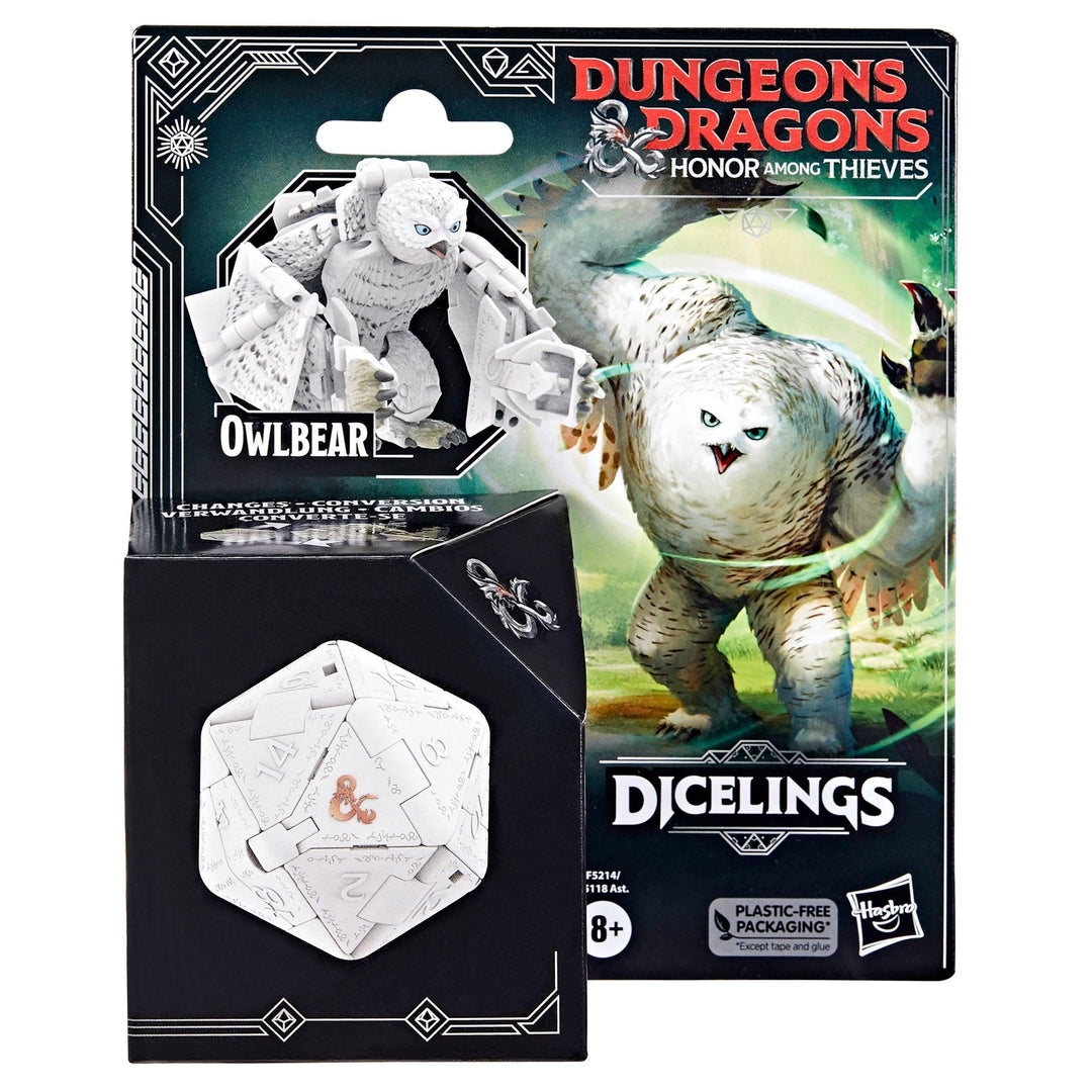 Dungeons & Dragons: Honor Among Thieves Dicelings Action Figure Owlbear - Mini Megastore