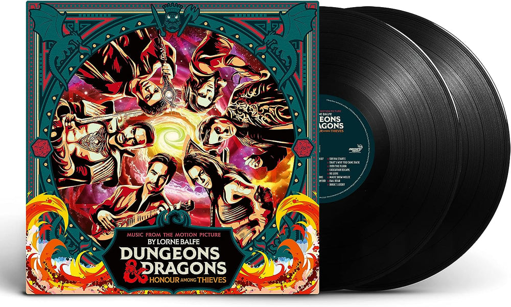 Dungeons & Dragons: Honour Among Thieves Vinyl 2 Disk Album - Mini Megastore