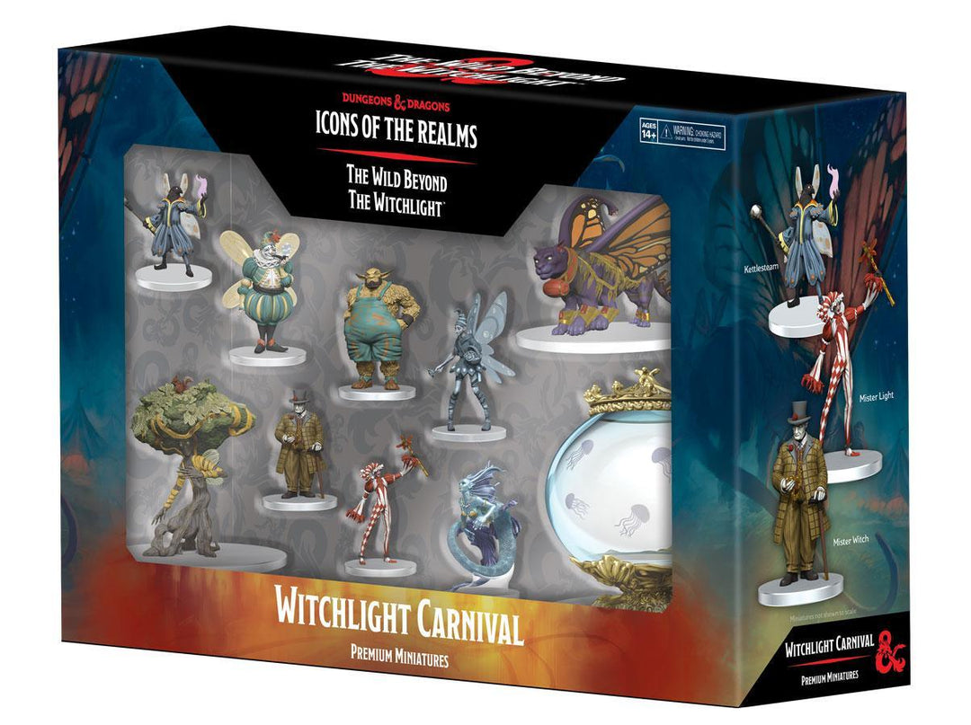 Dungeons & Dragons Icons of the Realms Set 20 The Wild Beyond the Witchlight Carnival NPCs - Mini Megastore