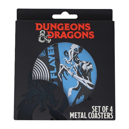 Dungeons & Dragons - Monsters Set of 4 Metal Coasters - Mini Megastore