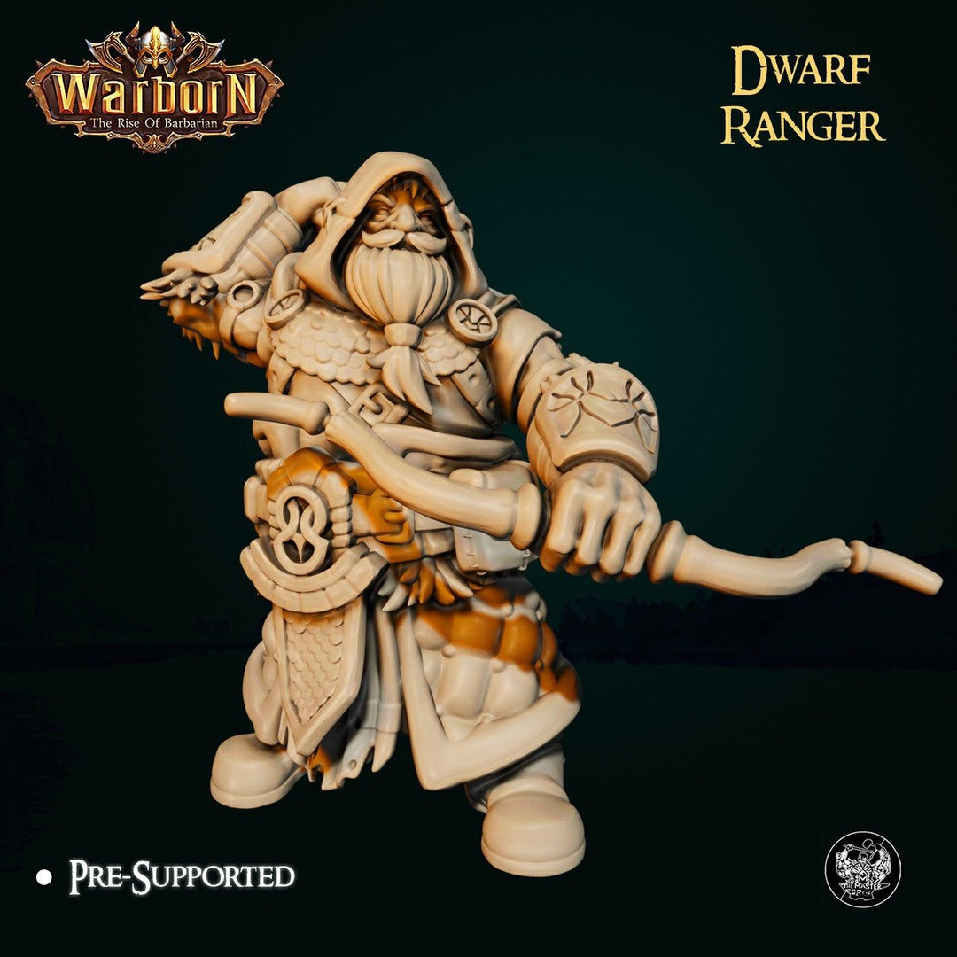 Dwarf Ranger / Archer Miniature - Mini Megastore