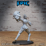 Earth Elemental Female Miniatures - Mini Megastore