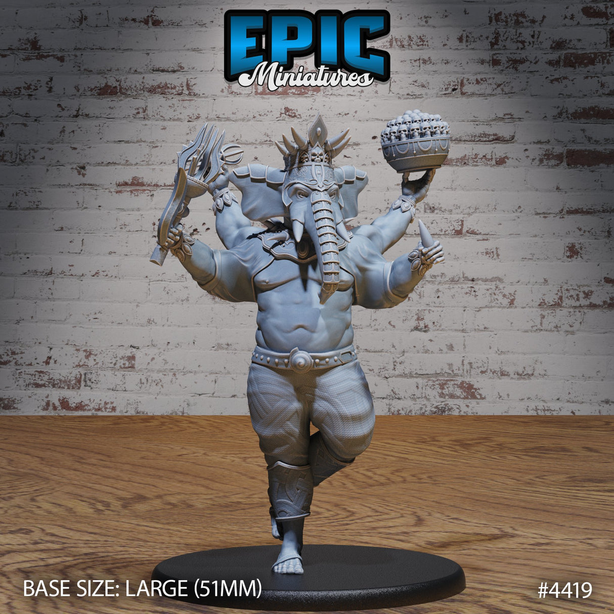 Elephant God Avatar Miniatures - Mini Megastore