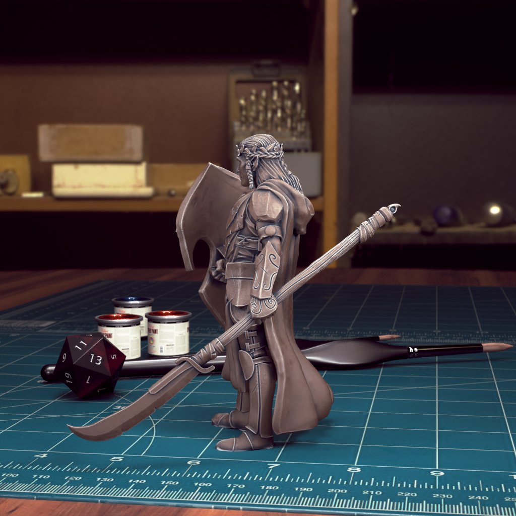 Elf Fighter Miniatures - Mini Megastore