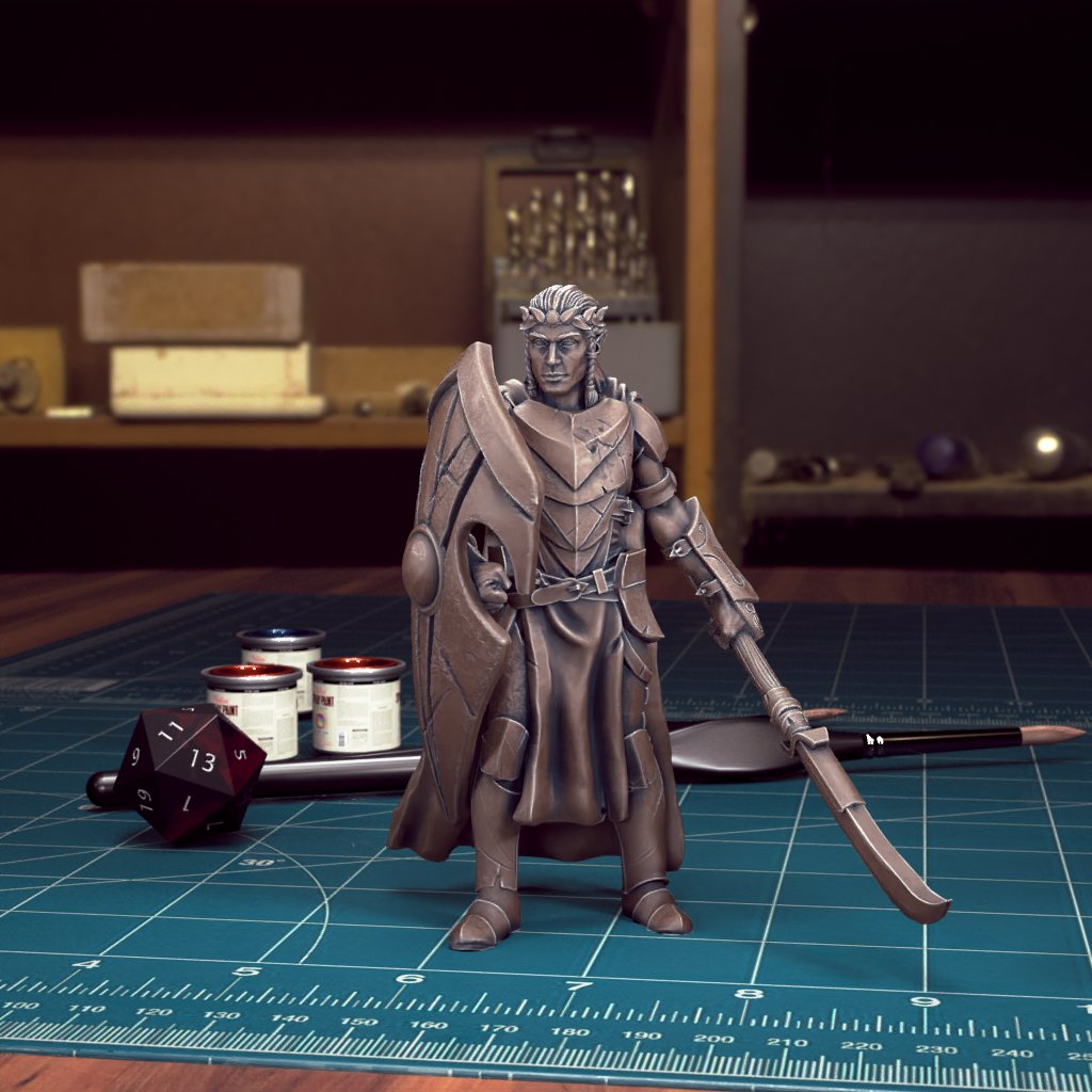 Elf Fighter Miniatures - Mini Megastore
