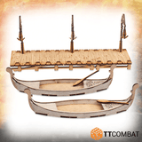 Elven Docks with boats and skiff - Mini Megastore