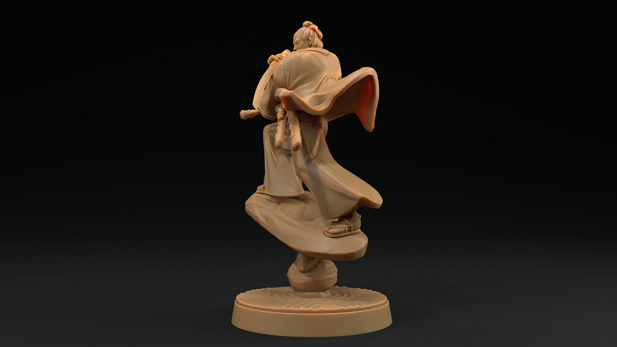 Enlightened Kensei - Human Samurai / Fighter Miniature Miniature - Mini Megastore