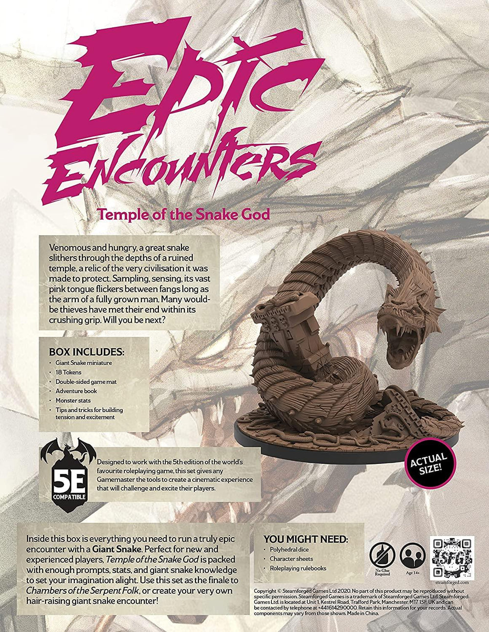 Epic Encounters: Temple of the Snake God - Mini Megastore