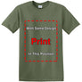 Faded Dice DnD Dungeon Dragons Black T shirt - Mini Megastore