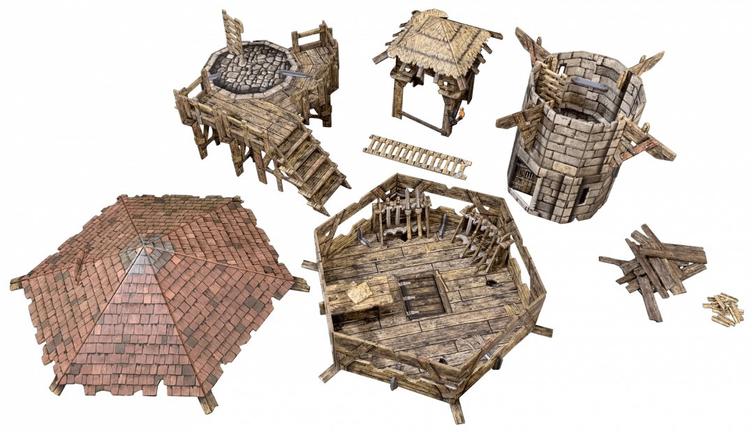 Fantasy Battlefield - Watchtower - Mini Megastore