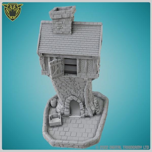 Fantasy House Dice Tower - Mini Megastore