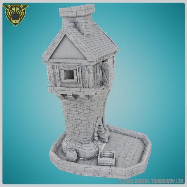 Fantasy House Dice Tower - Mini Megastore