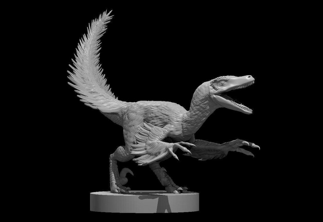 Feathered Velociraptor Miniature - Mini Megastore