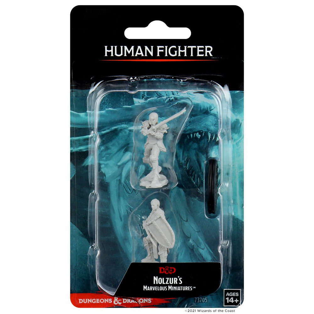 Female Human Fighter - Nolzur's Marvelous Miniatures - Mini Megastore