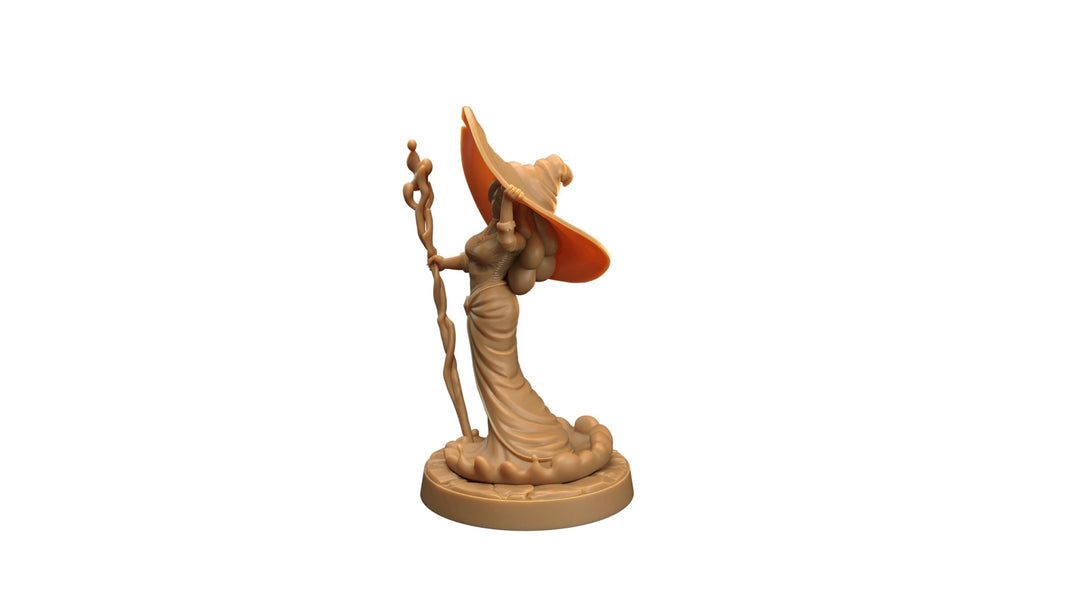Female Plasmoid Druid / Spellcaster / witch Miniature - Mini Megastore