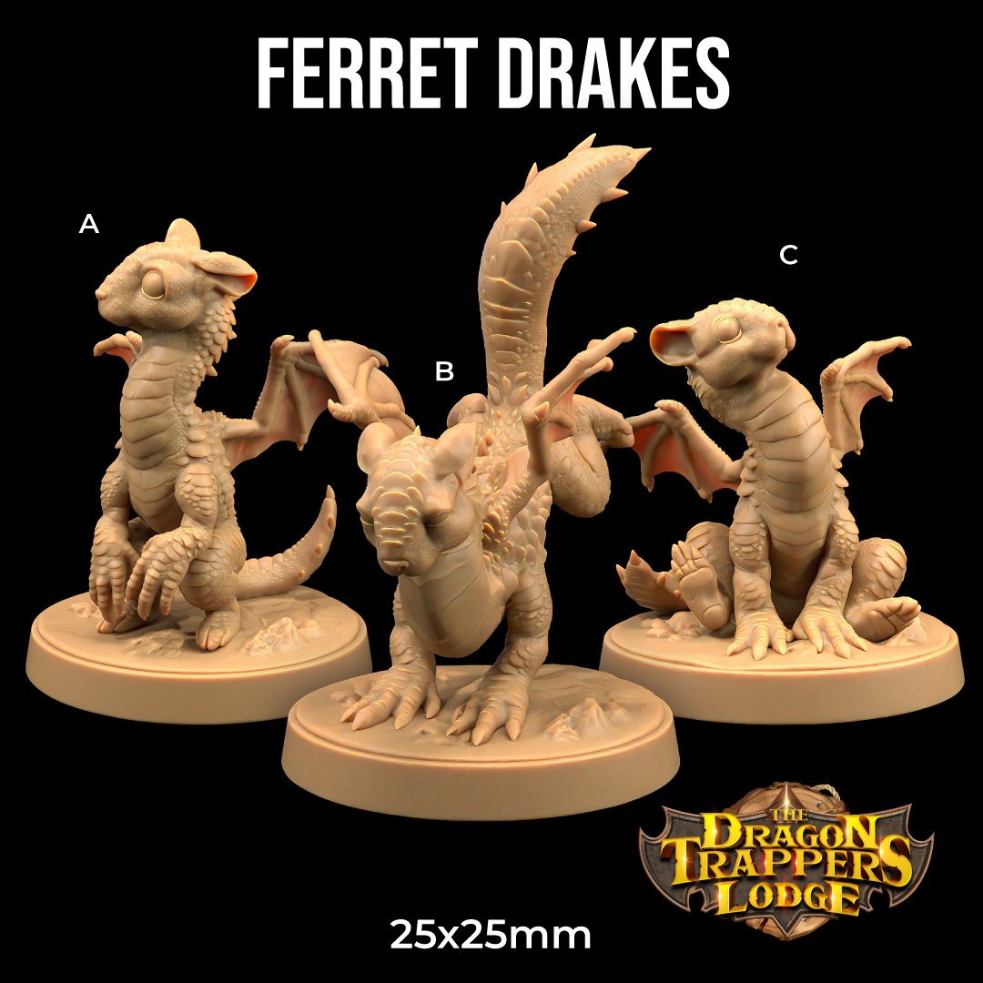 Ferret Drake Miniature - Mini Megastore