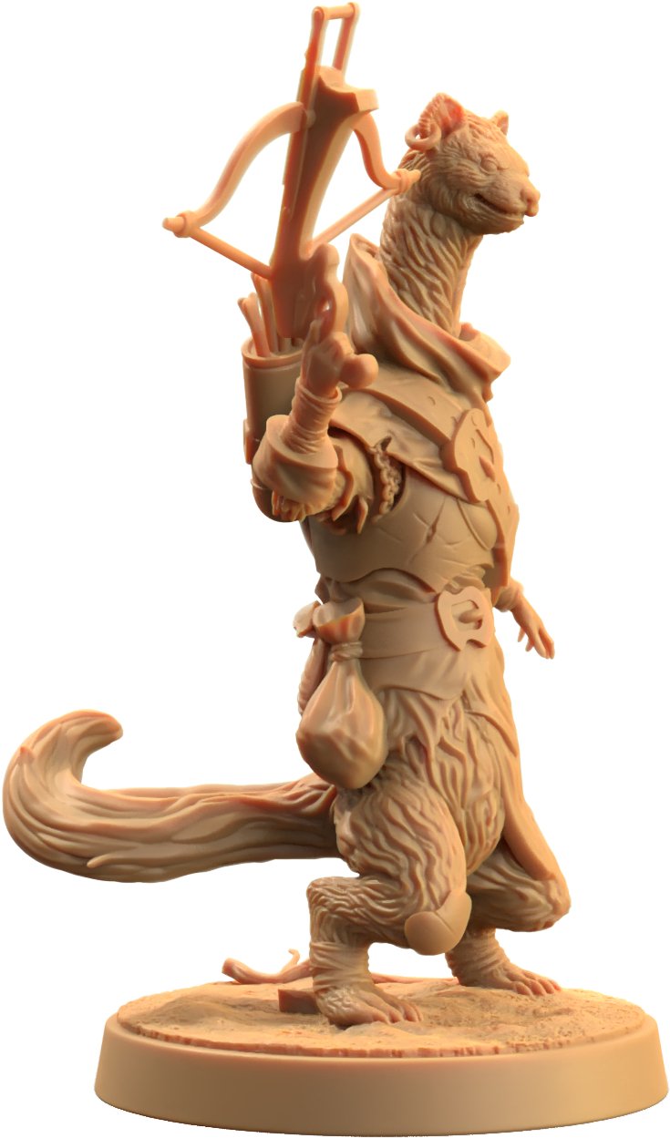 Ferret Skulkers - Ferret Folk Rogue Miniatures - Mini Megastore