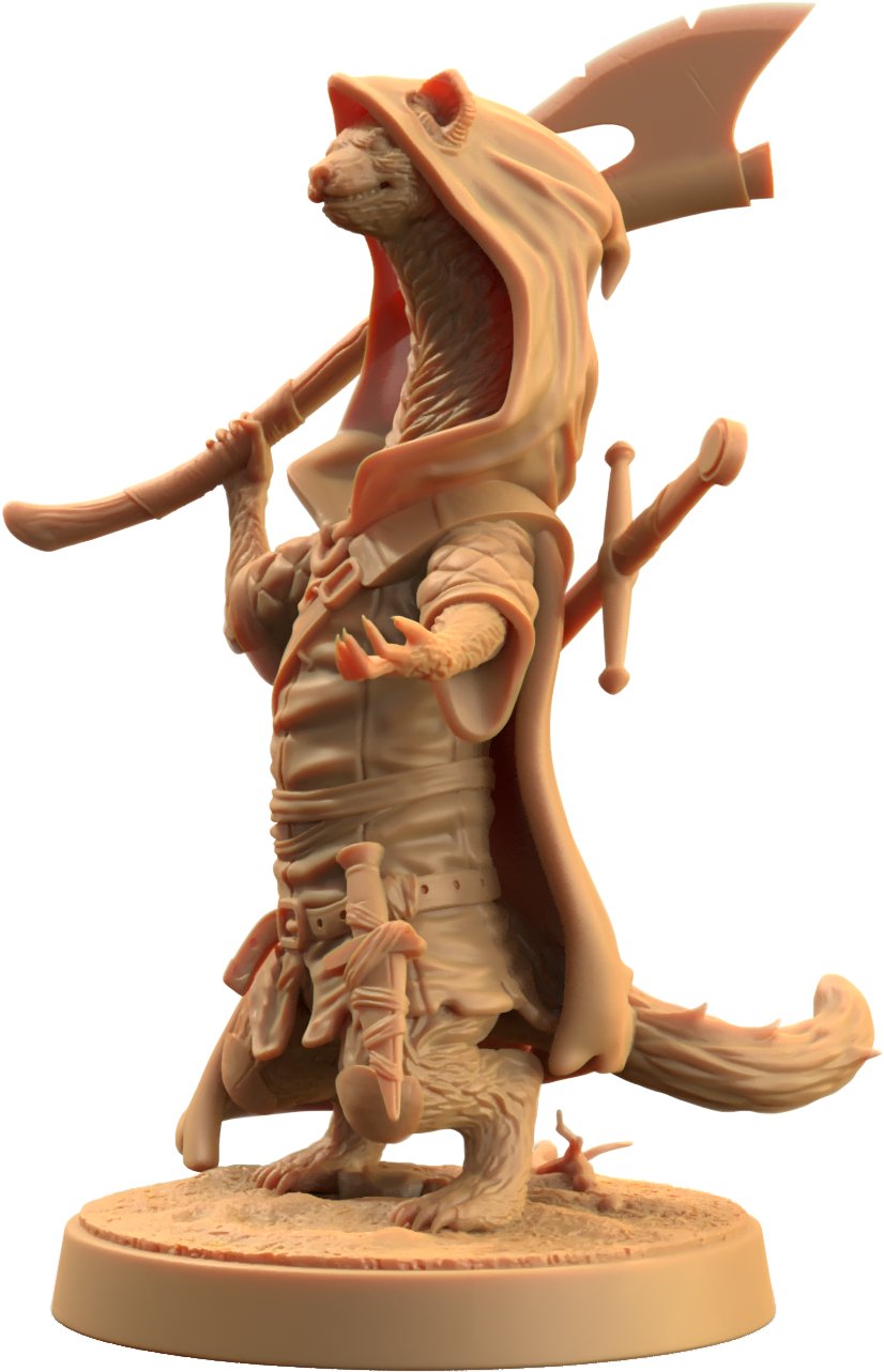 Ferret Skulkers - Ferret Folk Rogue Miniatures - Mini Megastore