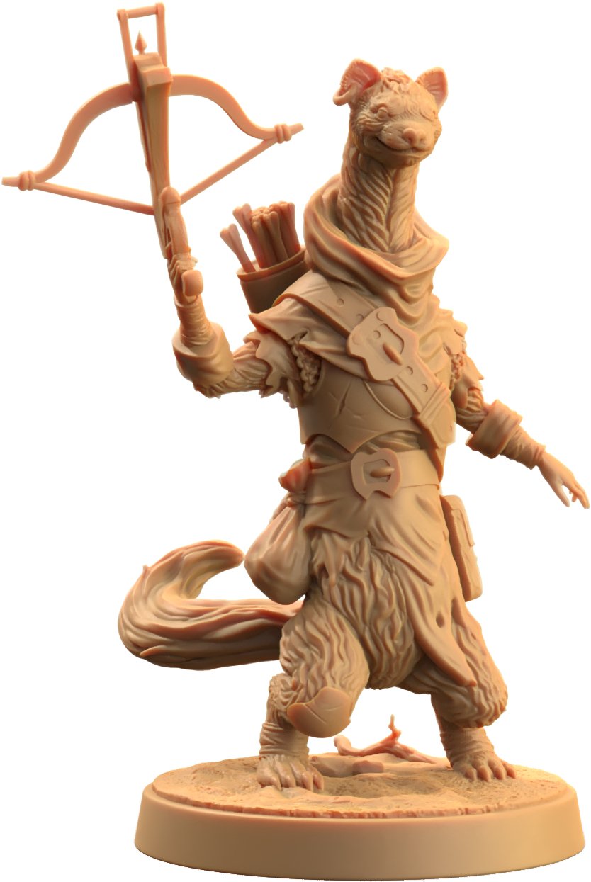 Ferret Skulkers - Ferret Folk Rogue Miniatures - Mini Megastore