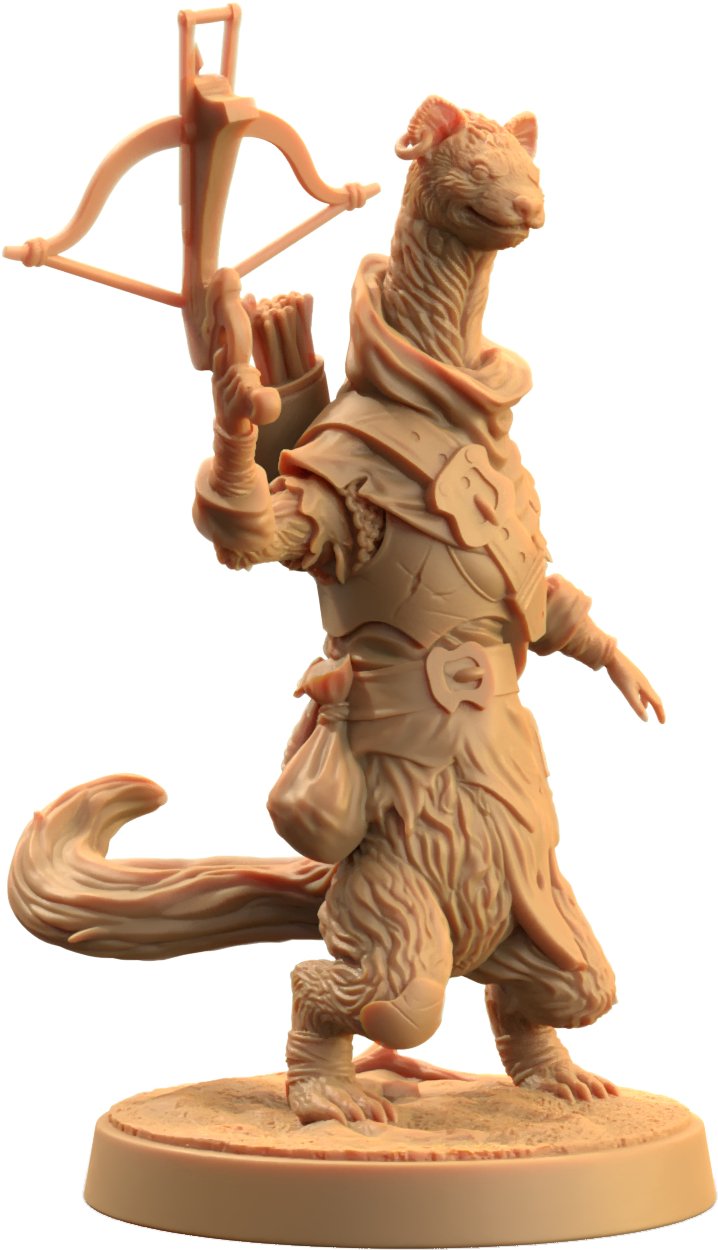 Ferret Skulkers - Ferret Folk Rogue Miniatures - Mini Megastore