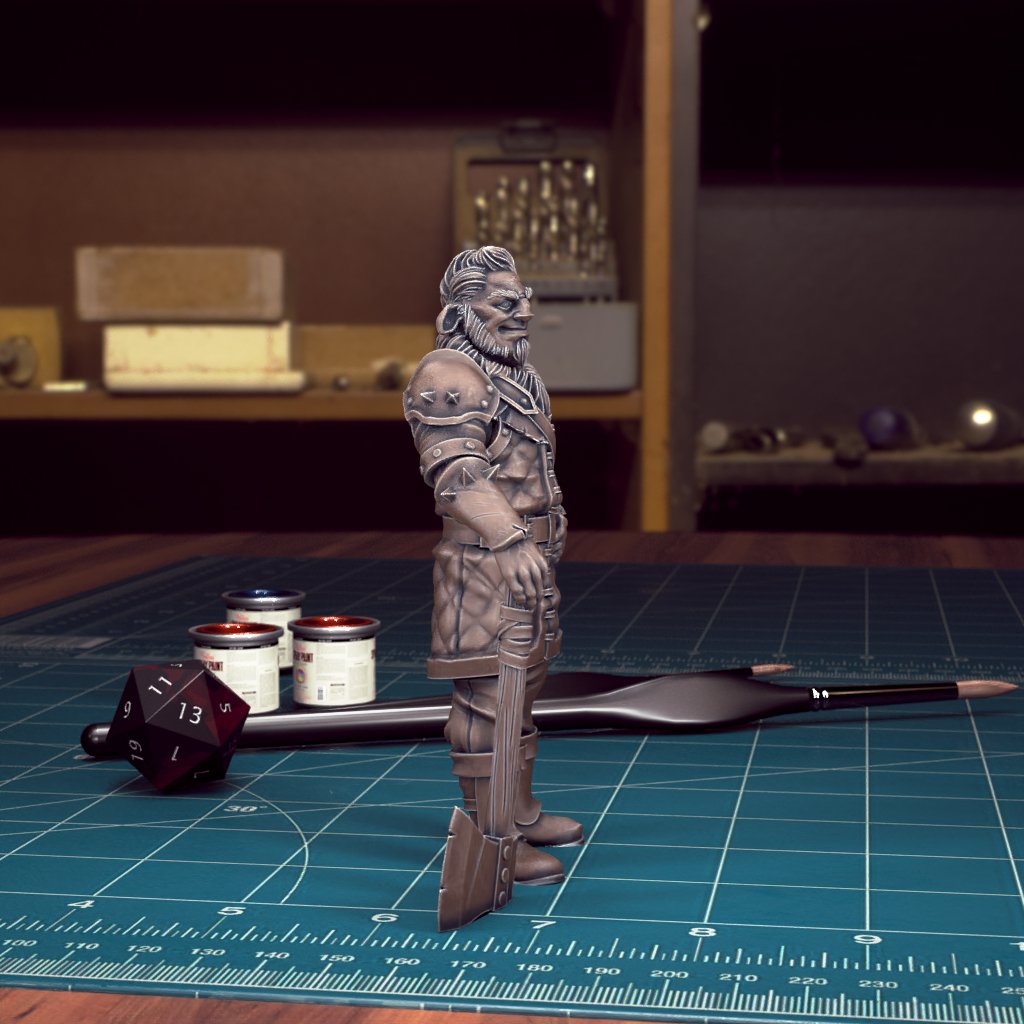 Firbolg Fighter Miniatures - Mini Megastore