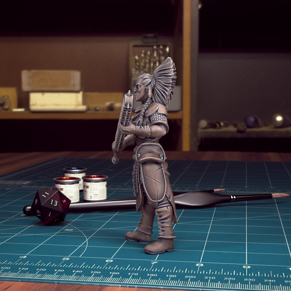 Firbolg Fighter Miniatures - Mini Megastore