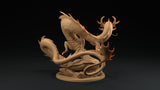 Fire Dragon Miniature - Asian Style - Mini Megastore