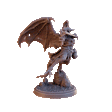 Flying Slingshooter Kobold Miniature - Mini Megastore