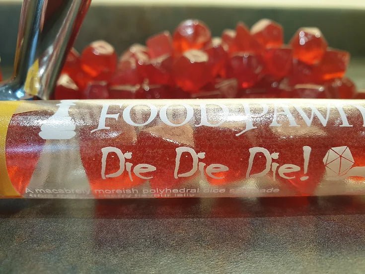 Food Pawn Edible Dice - Die Die Die! - Mini Megastore