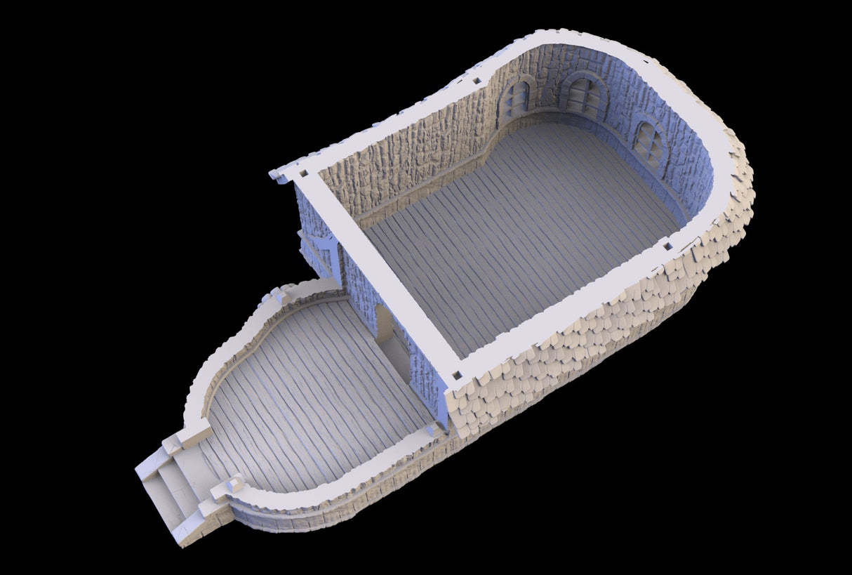 Fortress of Magic - 3D printed Multifloor house - Mini Megastore