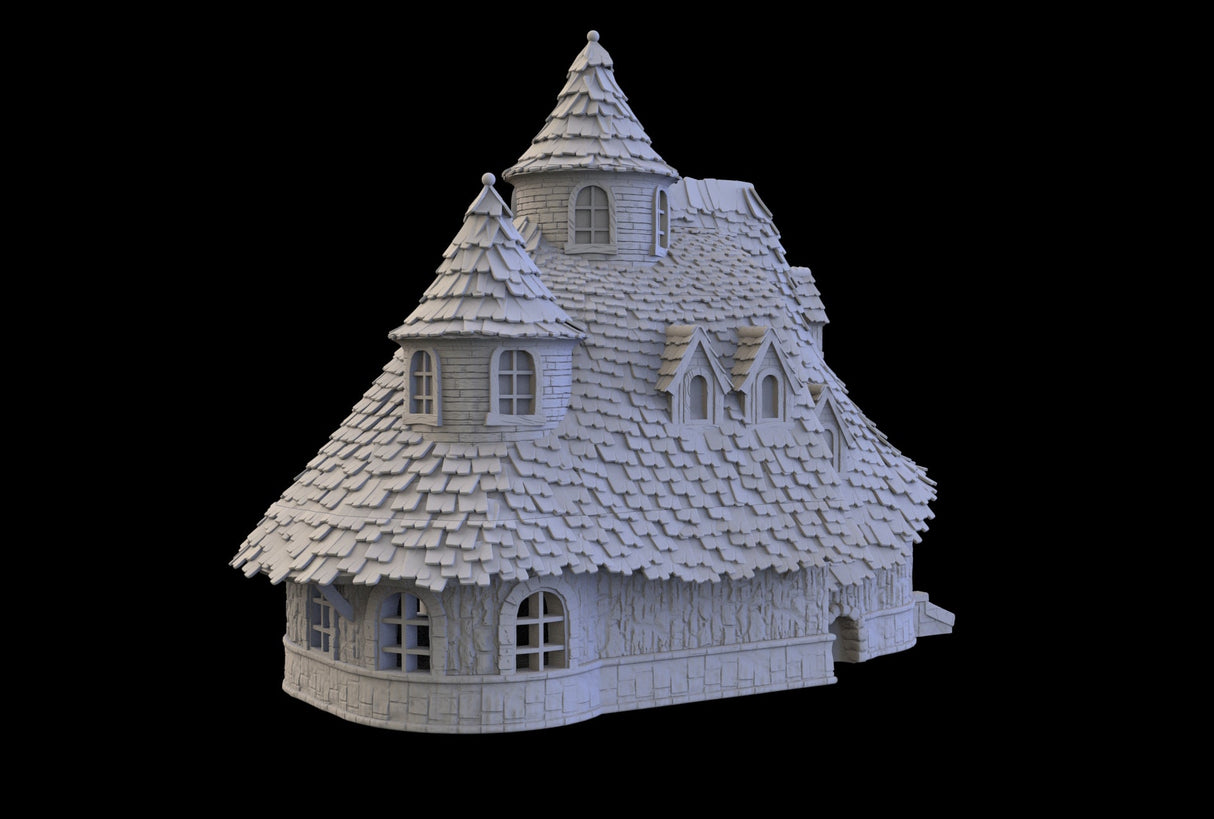 Fortress of Magic - 3D printed Multifloor house - Mini Megastore