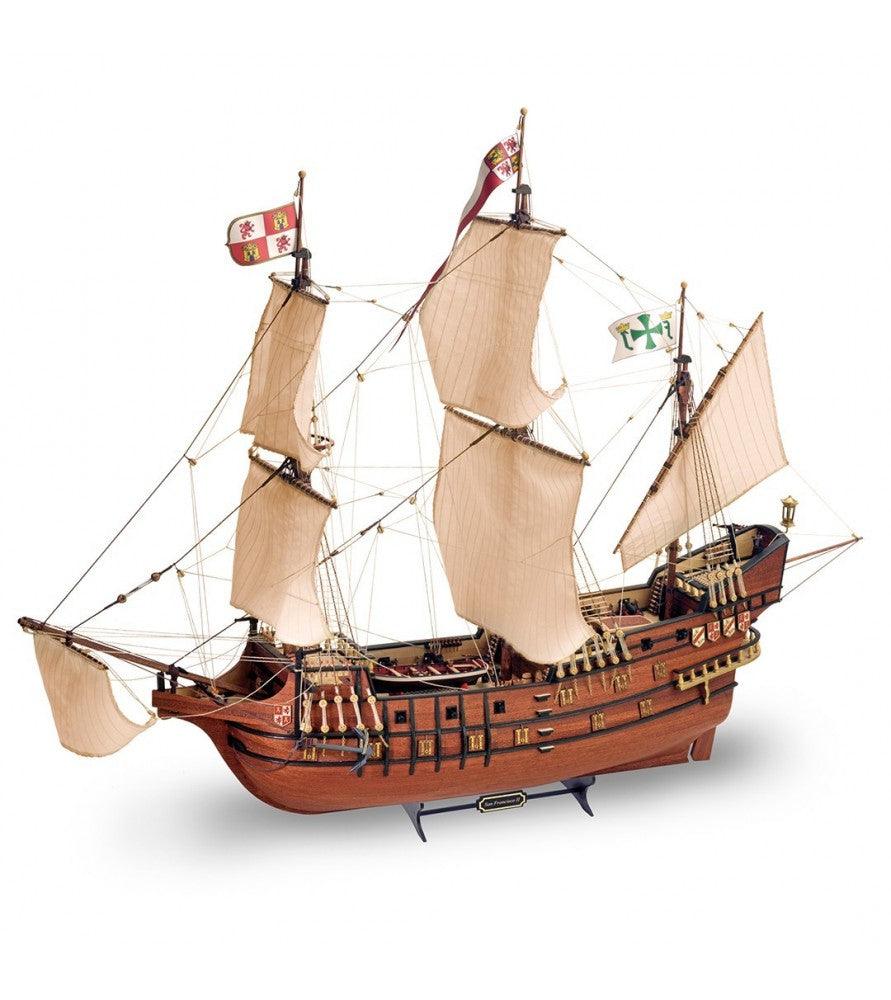 Galleon San Francisco II. 1:90 Wooden Model Ship Kit - Mini Megastore