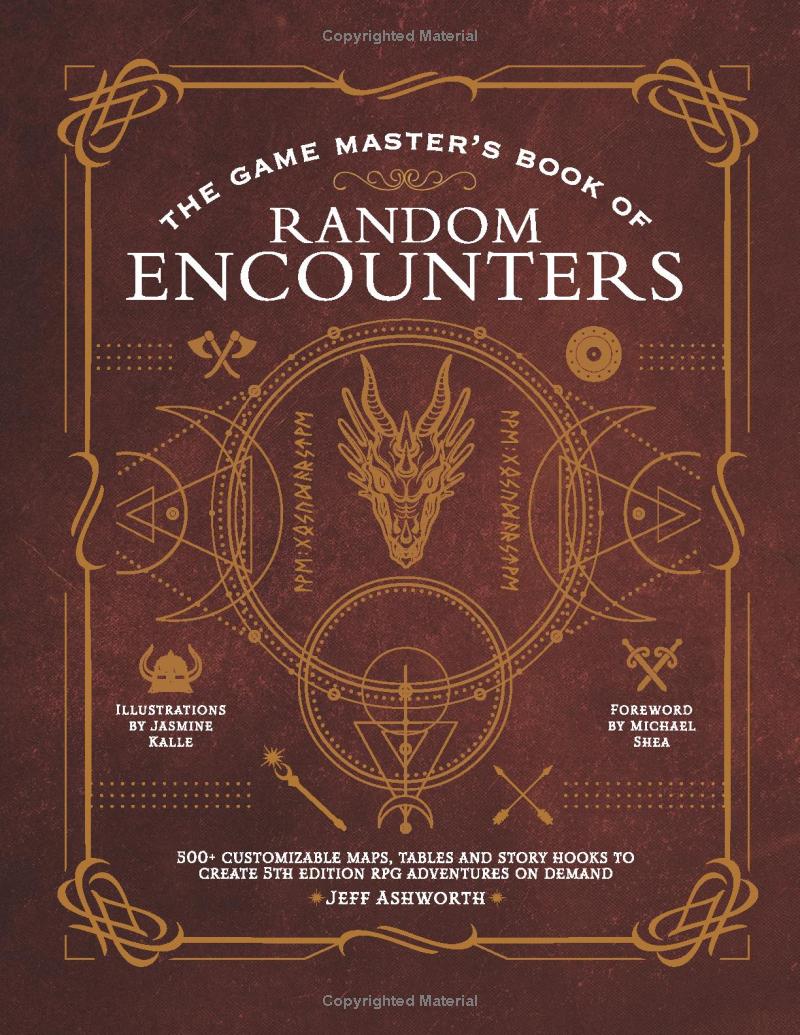 Game Master's Book of Random Encounters, The: 500+ customizable maps, tables and story hooks to create 5th edition adventures on demand - Mini Megastore