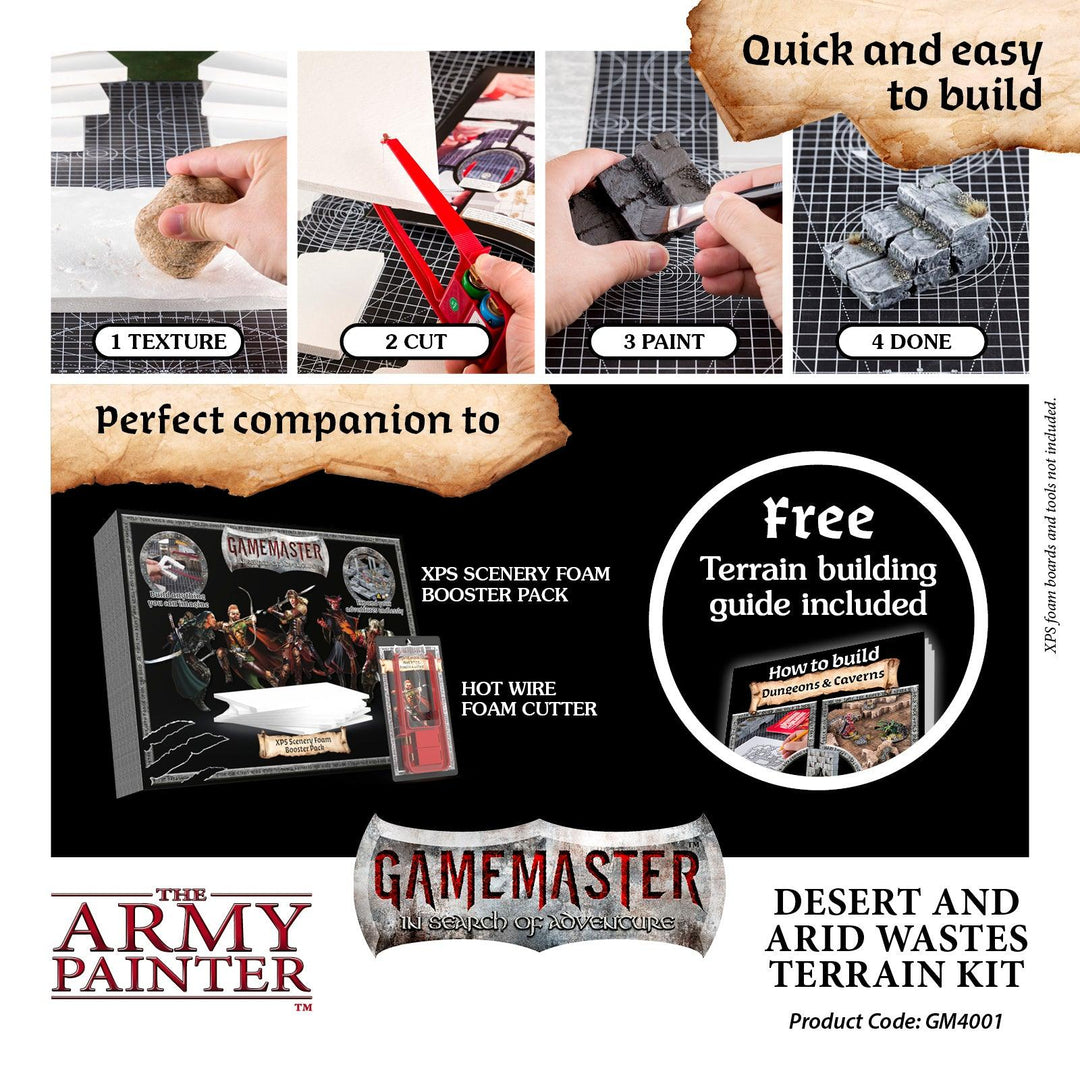GameMaster - Desert & Arid Wastes Terrain Kit - Mini Megastore