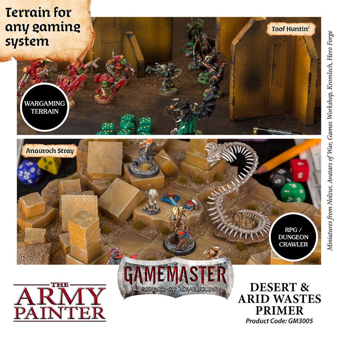 GameMaster - Terrain Primer Desert & Arid Wastes - Mini Megastore