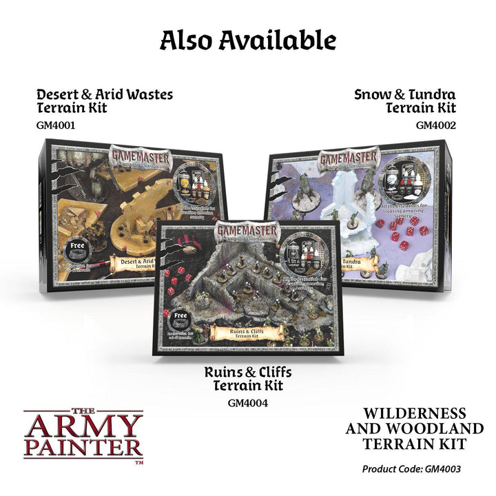 GameMaster - Wilderness & Woodlands Terrain Kit - Mini Megastore