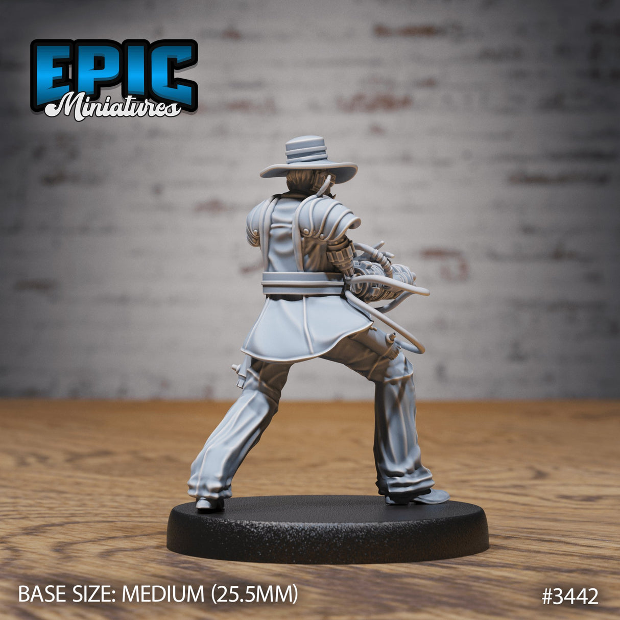 Gatling Artificer Sheriff Miniature - Mini Megastore