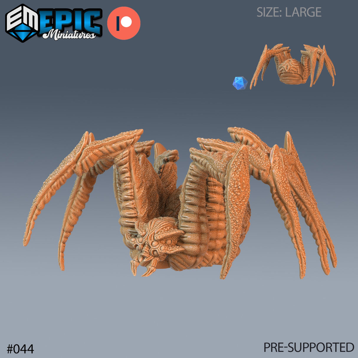 Giant Cave Spider Miniature - Mini Megastore