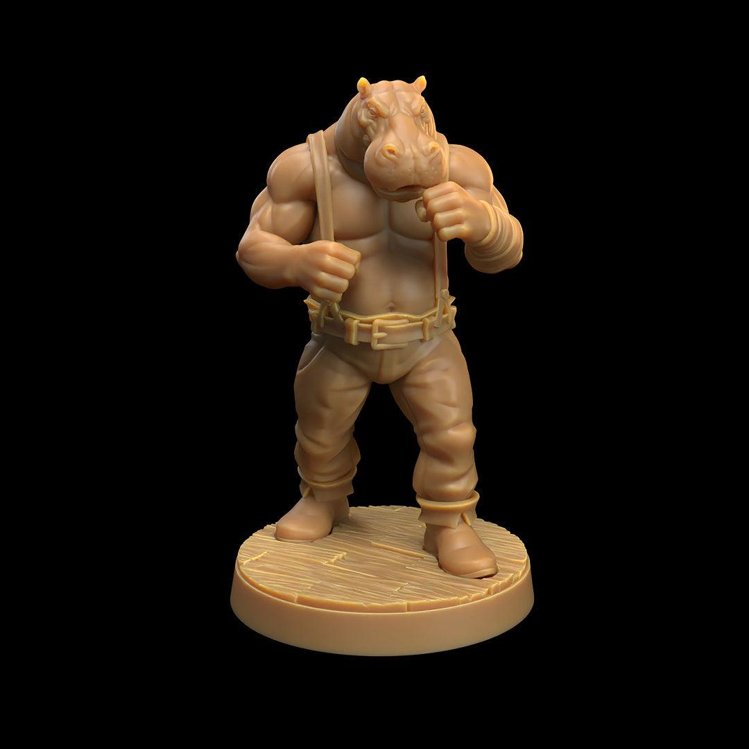 Giff / Hippo Folk Brawler Miniature - Mini Megastore