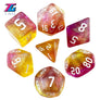 Glitter Runic 7 Piece Dice Set - Mini Megastore