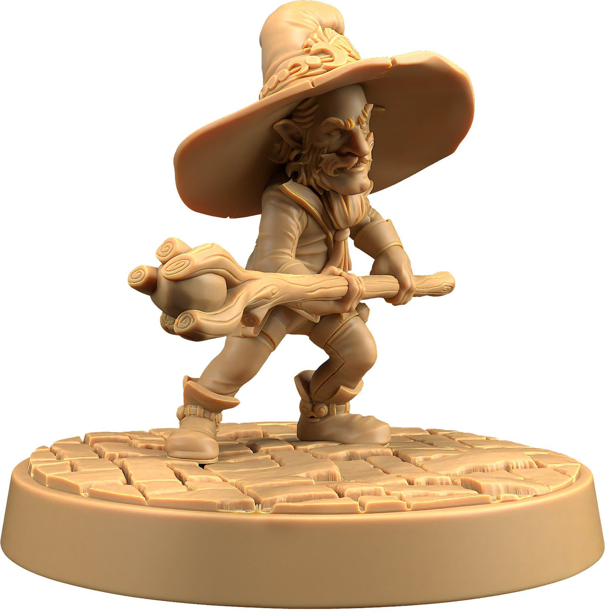 Gloip - Gnome Wizard / Mage Miniature - Mini Megastore