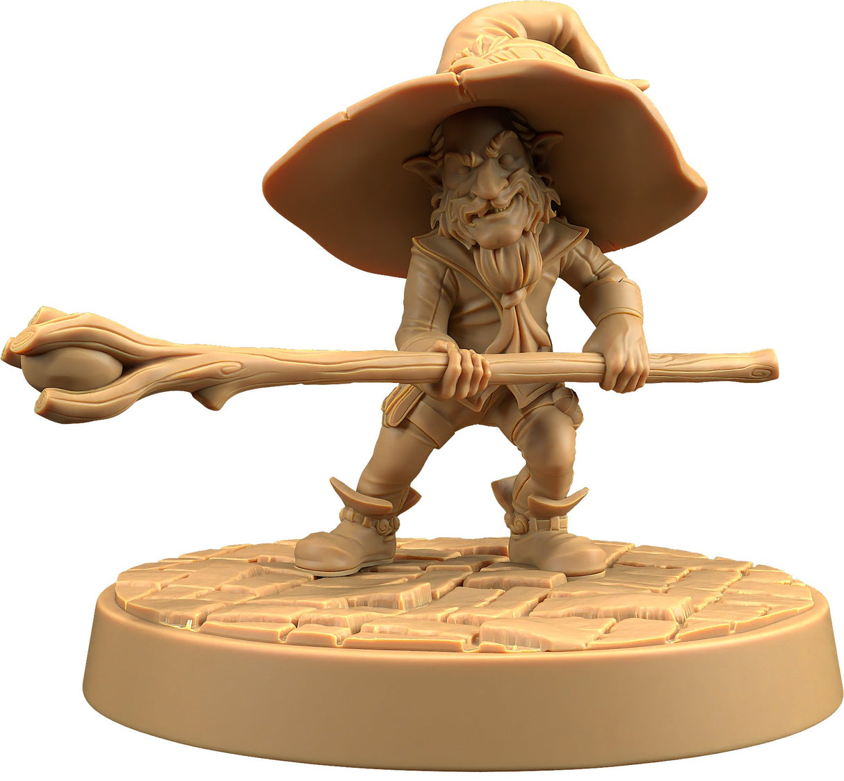 Gloip - Gnome Wizard / Mage Miniature - Mini Megastore